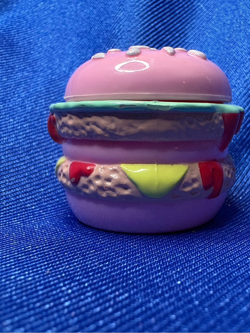 Vintage 1994 Mimi & the Goo Goos Scoffy & Her Burger Compact Bluebird Toys - Picture 2 of 6